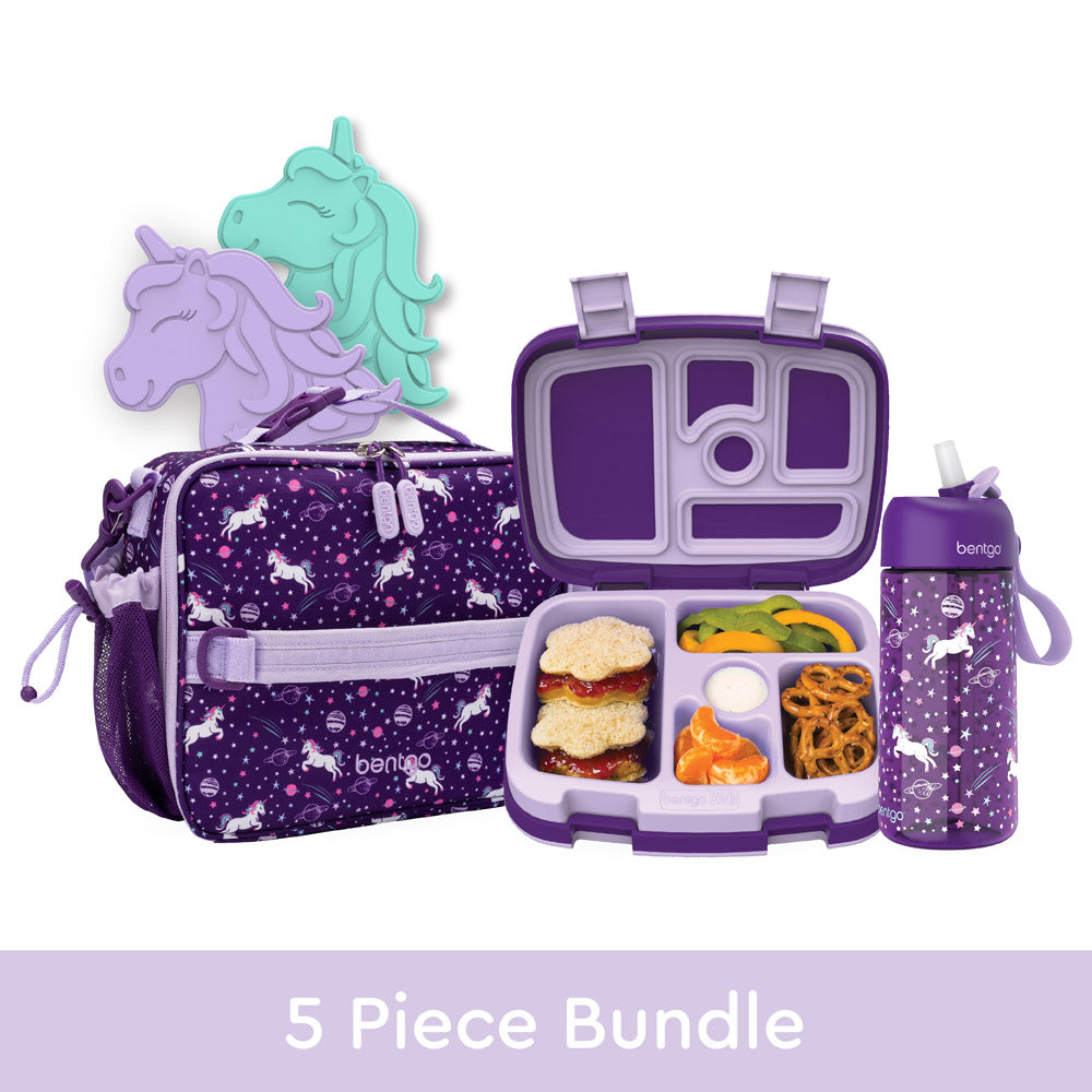 Bentgo Kids Prints Lunch 5-Piece Set with Ice Packs - Image 16