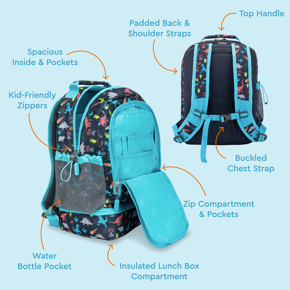 Bentgo Kids Prints 2-in-1 Backpack & Lunch Bag - Image 21