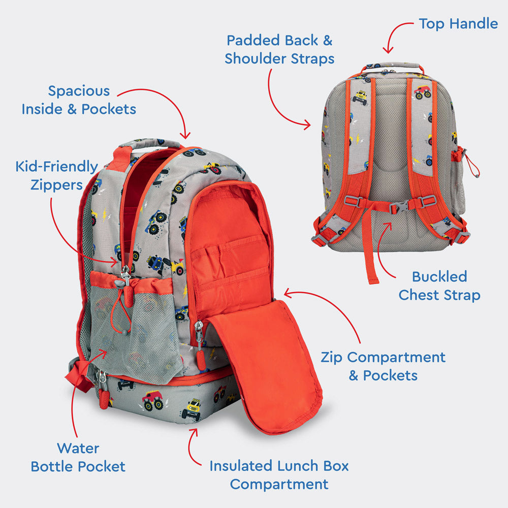 Bentgo Kids Prints 2-in-1 Backpack & Lunch Bag - Image 9