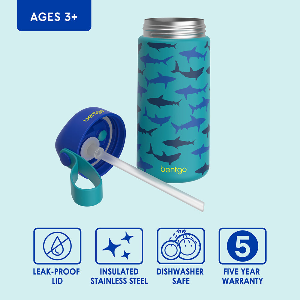 Bentgo Kids Stainless Steel Insulated Water Bottle - Image 21