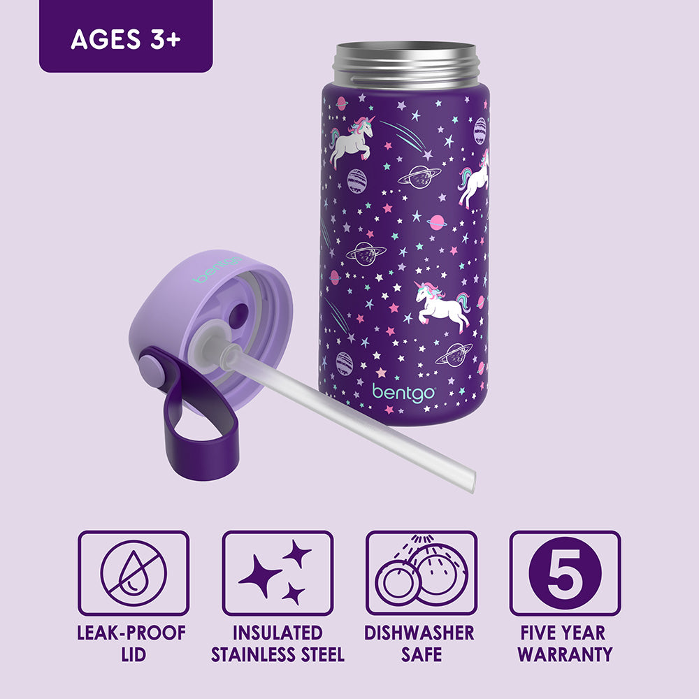 Bentgo Kids Stainless Steel Insulated Water Bottle - Image 29